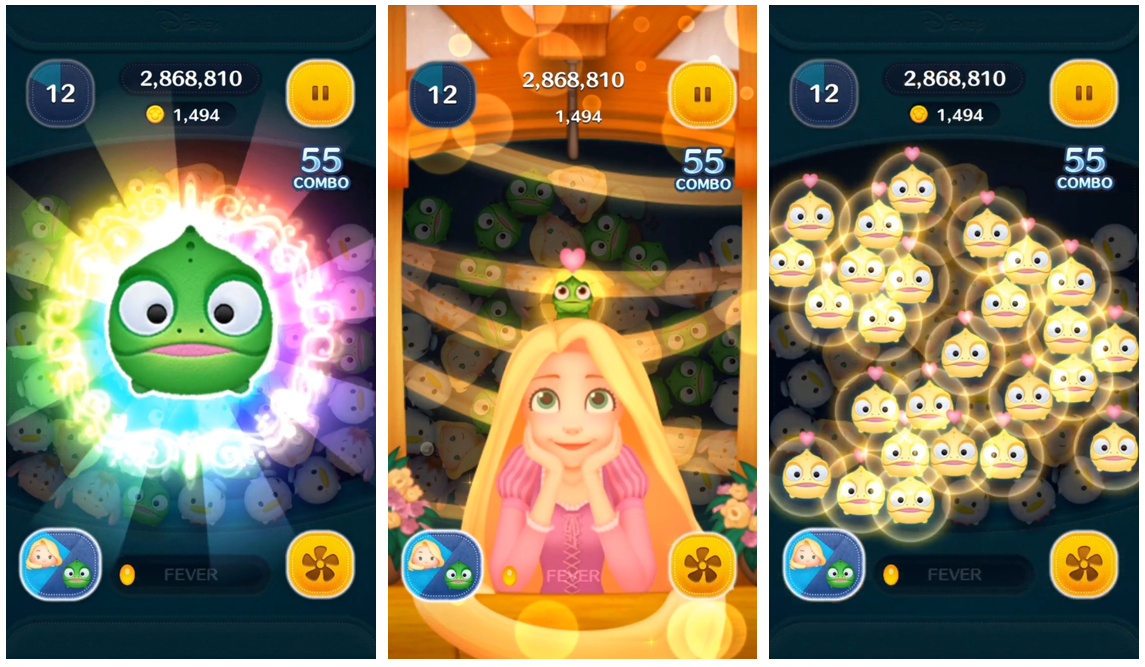 LINE：ディズニー ツムツム』、『塔の上のラプンツェル』より新