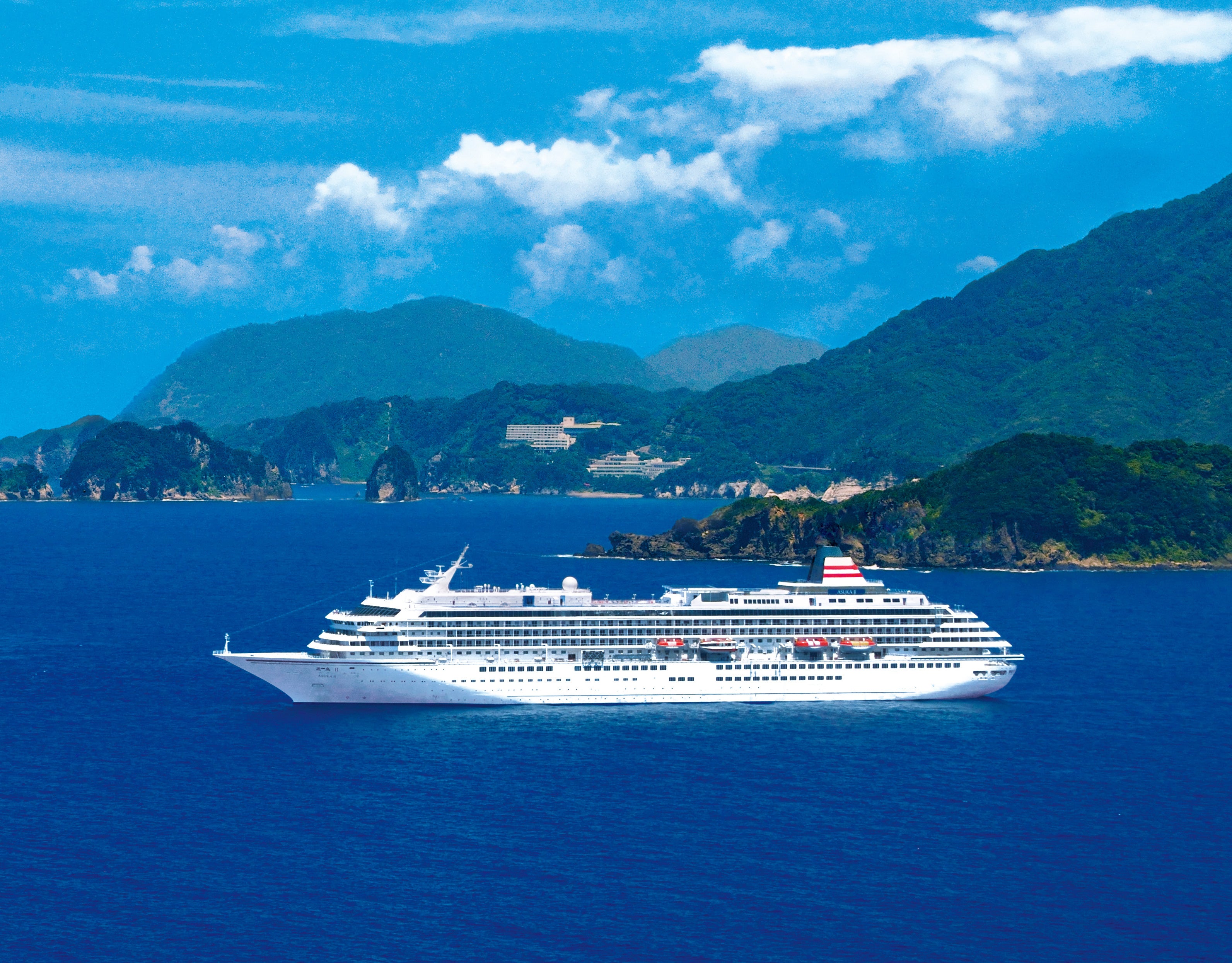 客船 「飛鳥II」 クルーズスケジュール全２３コース発表 期間：２０２６年７月１７日～１１月１１日出発