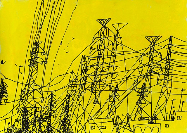 「まちのでんせん」いがらしたいし さん（6歳）