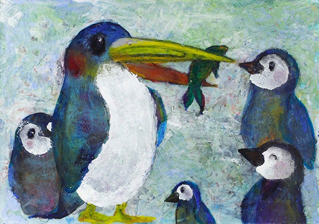 「ペンギン家族」まついあやね さん（9歳）