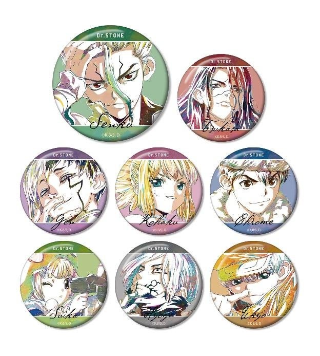 Dr.STONE 獅子王司 メタル缶バッジ セット アラビアン Dr．STONE』のトレーディング Ani-Artアクリルスタンド
