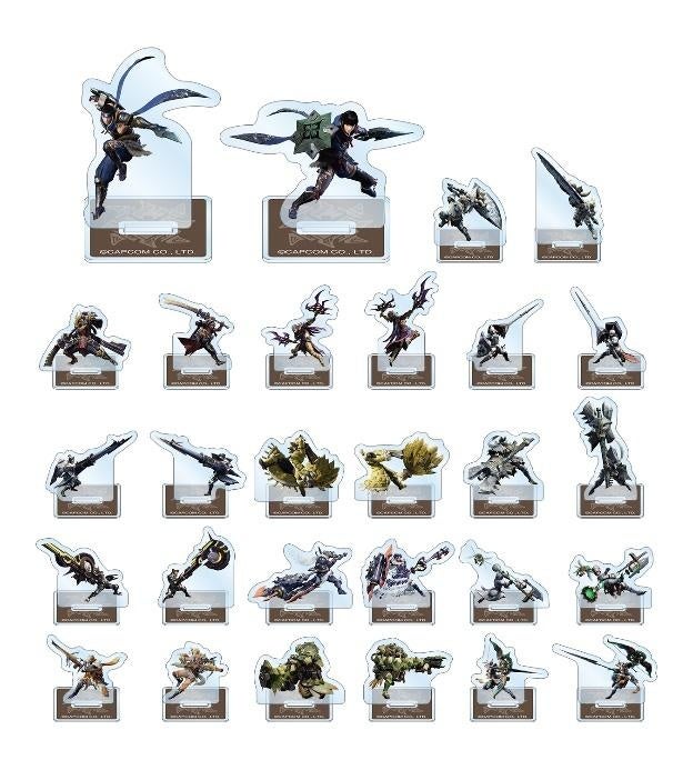 モンスターハンターライズ』のトレーディングアクリルスタンド