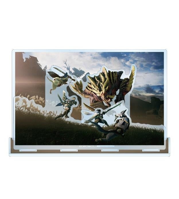 【非売品　新品未使用品】 A4モンスター娘　 Bigオリジナルアクリルパネル モンスターハンターダブルクロス A4クリアファイル モンスター
