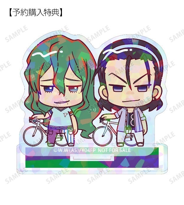 【限定特典】トレーディング ちょこんと！ アクリルスタンド 缶バッジ BOX 弱虫ペダル GLORY LINE』のトレーディング ちょこんと
