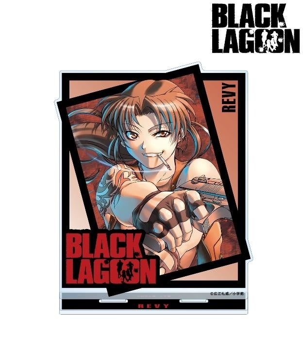 ブラックラグーン　トレーディング表紙イラストアクリルスタンド　１０セット BLACK LAGOON』のトレーディング 表紙イラスト アクリルスタンド