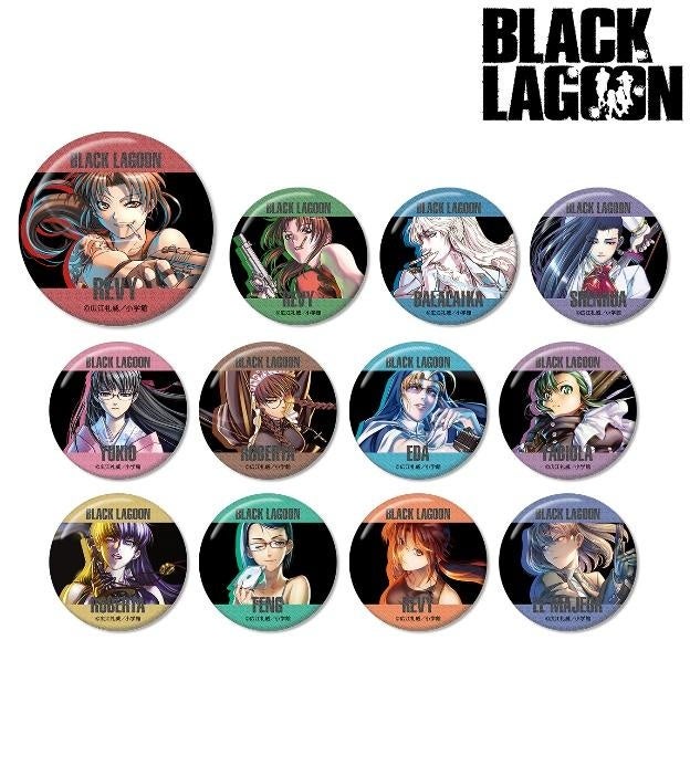 BLACK LAGOON』のトレーディング 表紙イラスト アクリルスタンドなどの