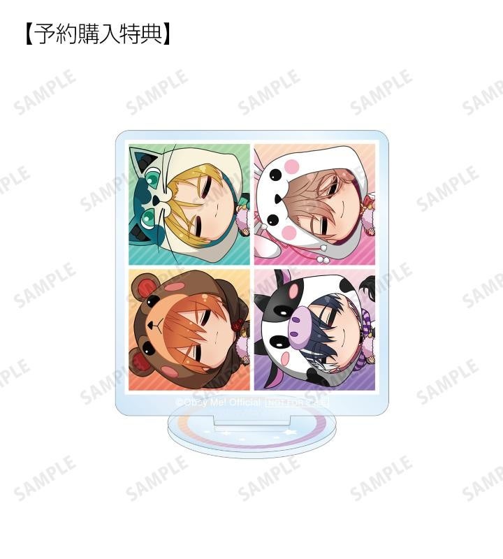 Obey Me! ブロマイド コースター カード 缶バッジ アクスタ アクキー Obey Me!×きゃらドリ!! ランダム販売ちびキャラ缶バッジ