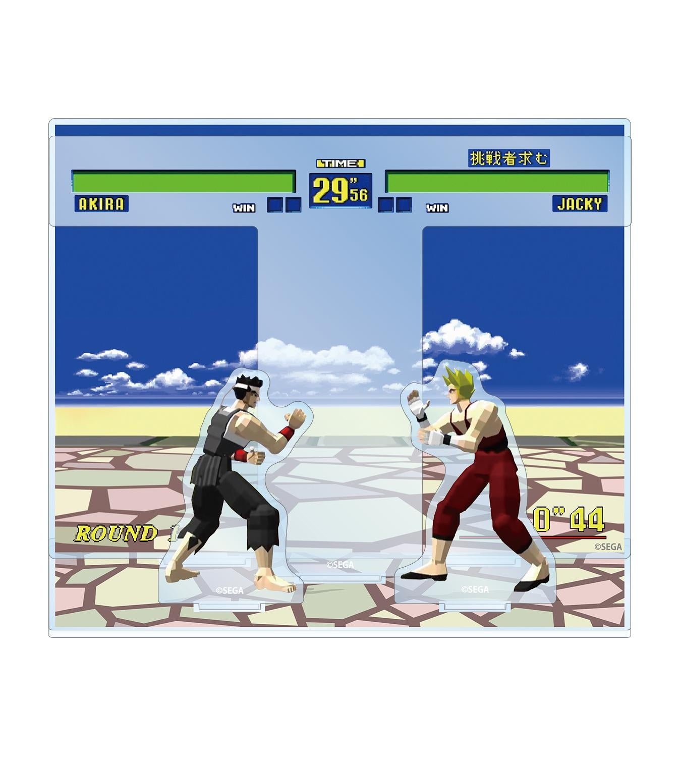 バーチャファイター』のトレーディングアクリルスタンド
