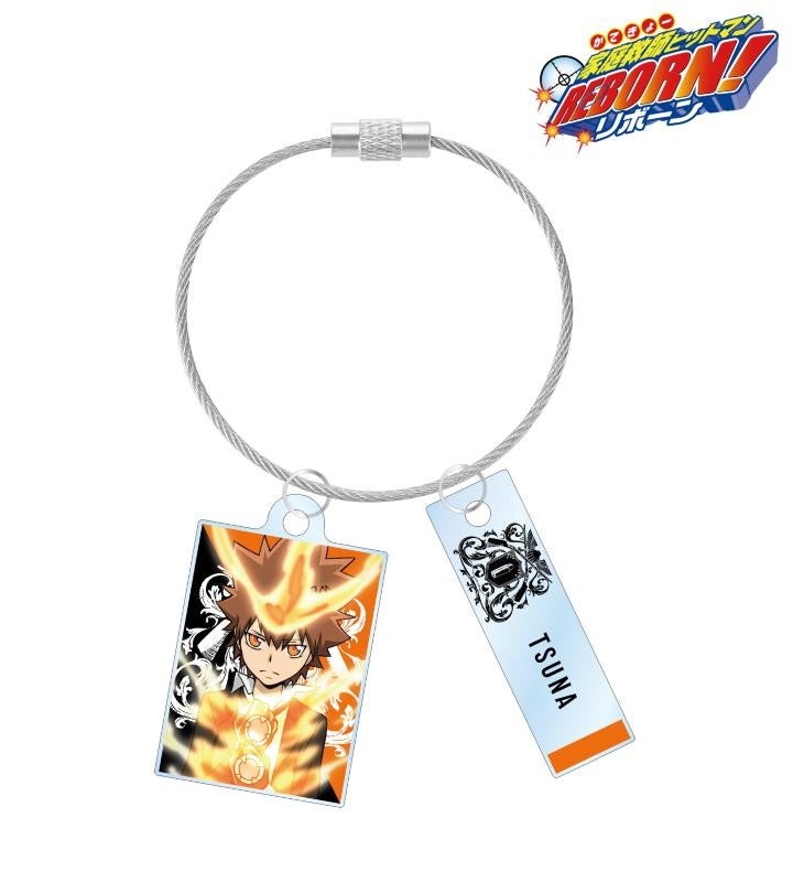 家庭教師ヒットマンREBORN イニシャル2連アクリルキーホルダーコレクション Amazon.co.jp: 家庭教師ヒットマンREBORN リボーン イニシャル2連