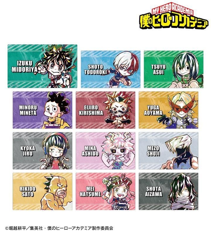 雑貨　全13種セット 「僕のヒーローアカデミア トレーディング デフォルメAni-Art 缶ミラー ver.B」 TVアニメ『僕のヒーローアカデミア』 - トレーディング