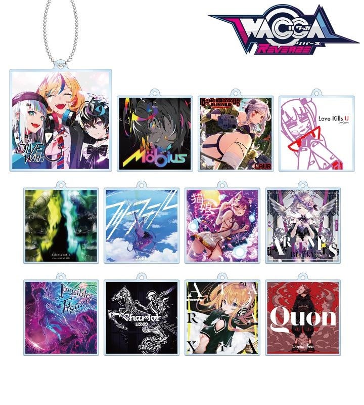 WACCA』のトレーディングアクリルスタンド、トレーディング