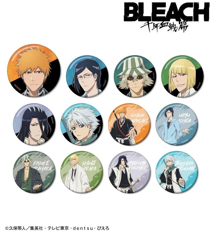 BLEACH WJ50周年記念 JF2019 アクリルバッジ 最終回イラスト BLEACH WJ50周年展Ver. アクリルバッジ 朽木白哉 原作