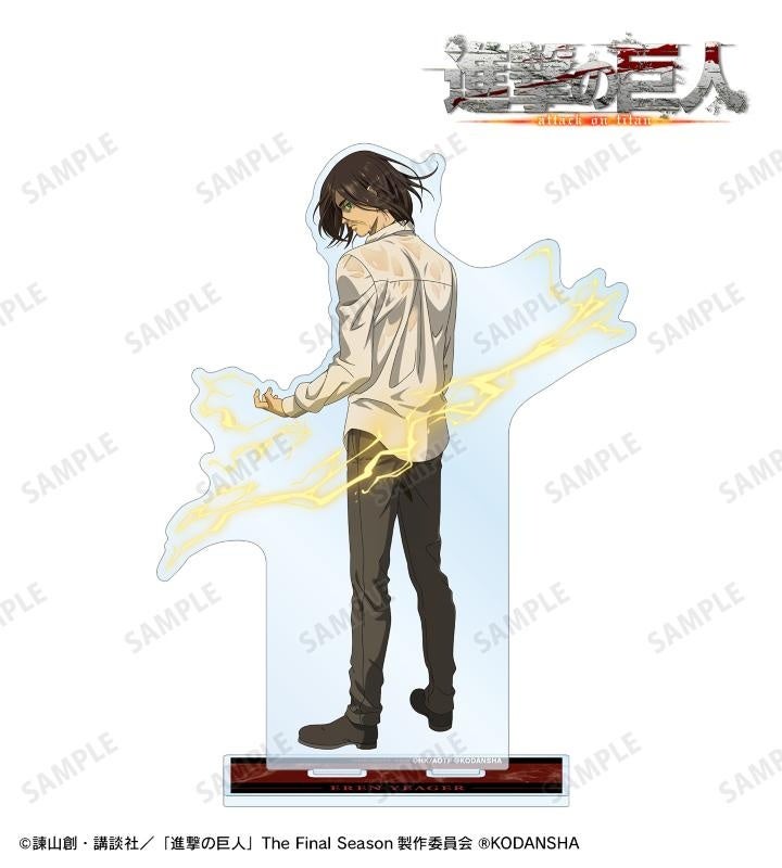 進撃の巨人 ローソン 当選 描き下ろしビジュアルクリアボード リヴァイ エレン 進撃の巨人 ローソン 当選 描き下ろしビジュアルクリアボード リヴァイ