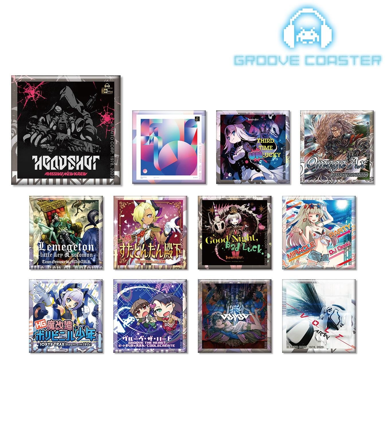 グルーヴコースター』のトレーディングアクリルスタンド vol.2
