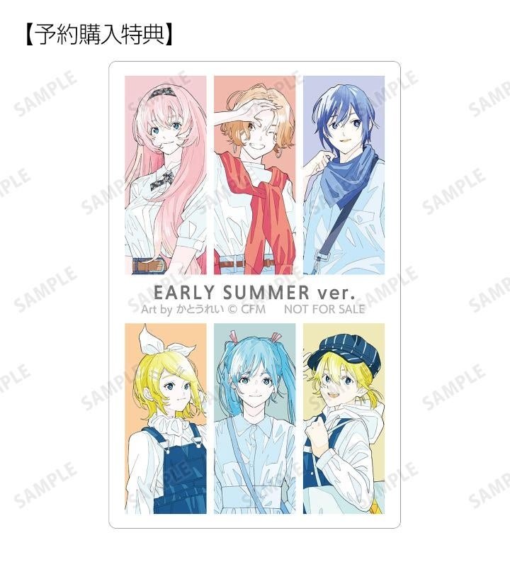 初音ミクたち『ピアプロキャラクターズ』×「かとうれい」の