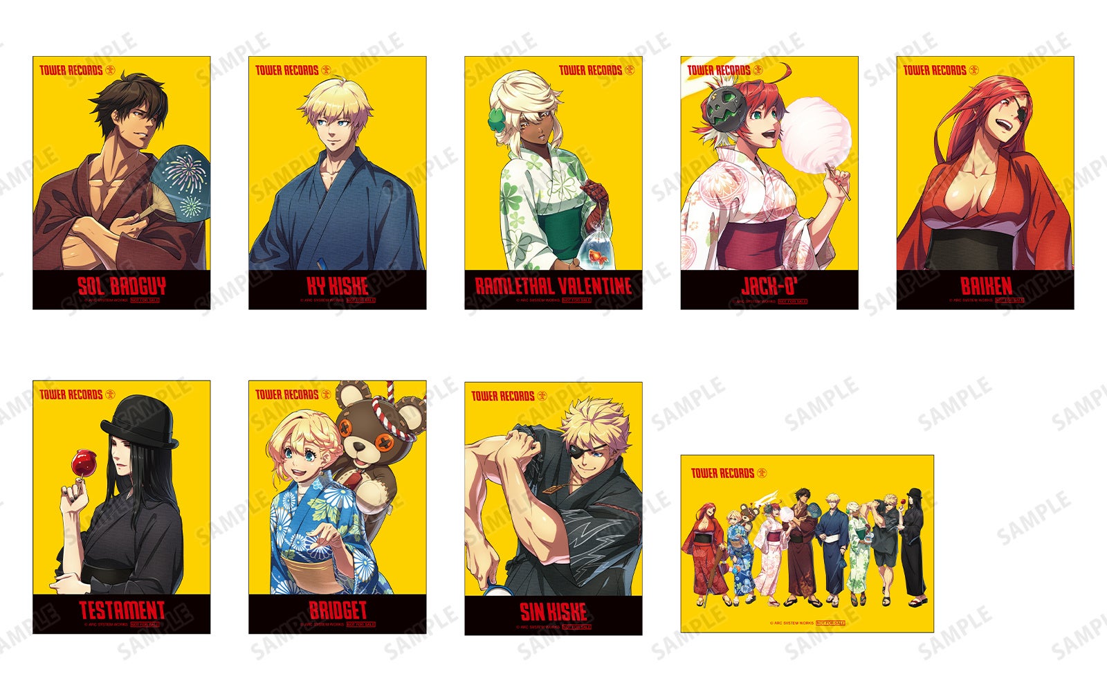 GUILTY GEAR Strive タワレココラボ　カイ GUILTY GEAR™ -STRIVE-』のイベント「GUILTY GEAR™ -STRIVE- POP