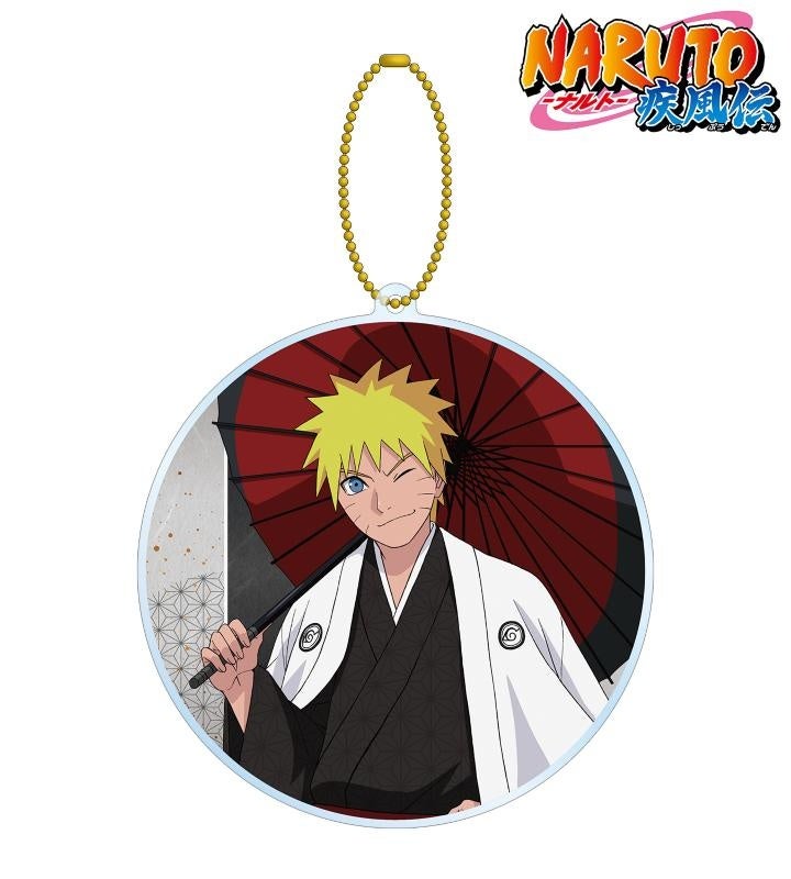NARUTO 絆 アクリルキーチェーン　うずまきナルト NARUTO-ナルト-疾風伝 アクリルキーホルダー -忍の軌跡- 株式