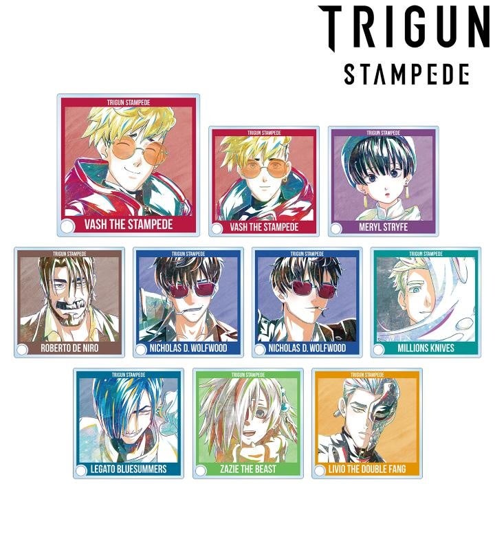 TVアニメ「TRIGUN STAMPEDE」のトレーディング Ani-Art アクリル