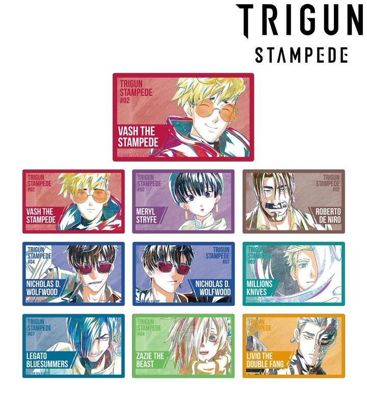 キーホルダー　【BOX】TRIGUN STAMPEDE トレーディング Ani-Art アクリルスタンドキーホルダー TVアニメ「TRIGUN STAMPEDE」 - トレーディング Ani-Art