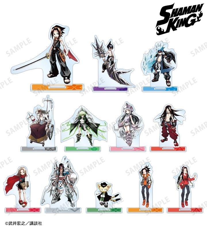 SHAMAN KING』のトレーディングミニキャンバスボード