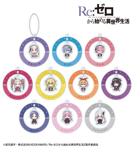 AMNIBUSでRe:ゼロから始める異世界生活の新商品受注開始!アクリルキーホルダーやTシャツも登場 AMNIBUSでRe:ゼロから始める異世界生活の新商品受注開始!アクリルキーホルダーやTシャツも登場