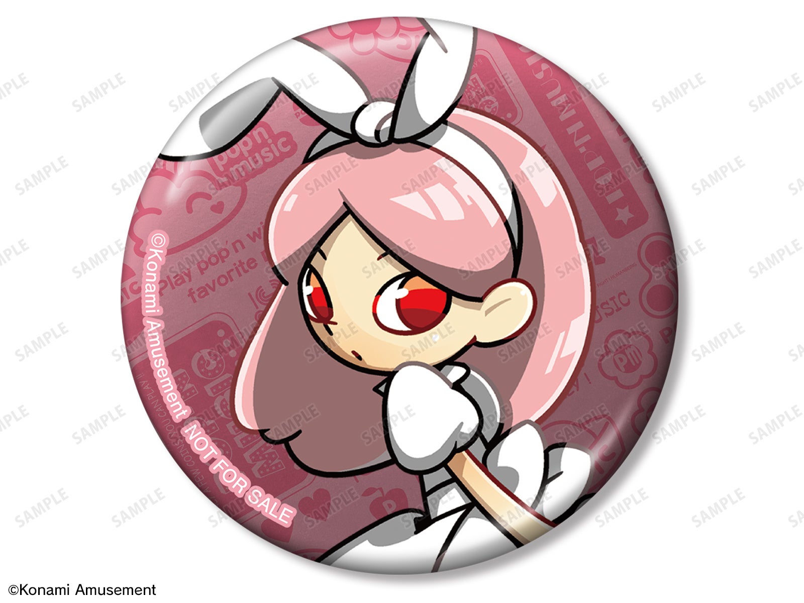 ポップンミュージック　アリサ　缶バッジ　アニメイト特典　pop'n music pop'n music - トレーディングメタリック缶バッジ ver.A