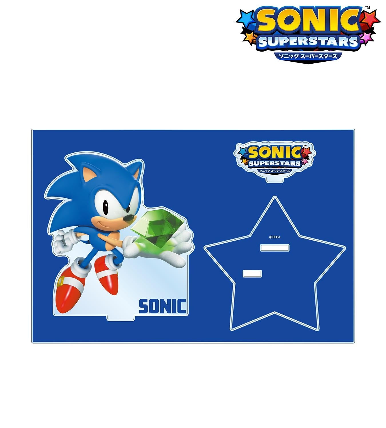 ソニック・ザ・ヘッジホッグ』のトレーディングアクリルスタンド