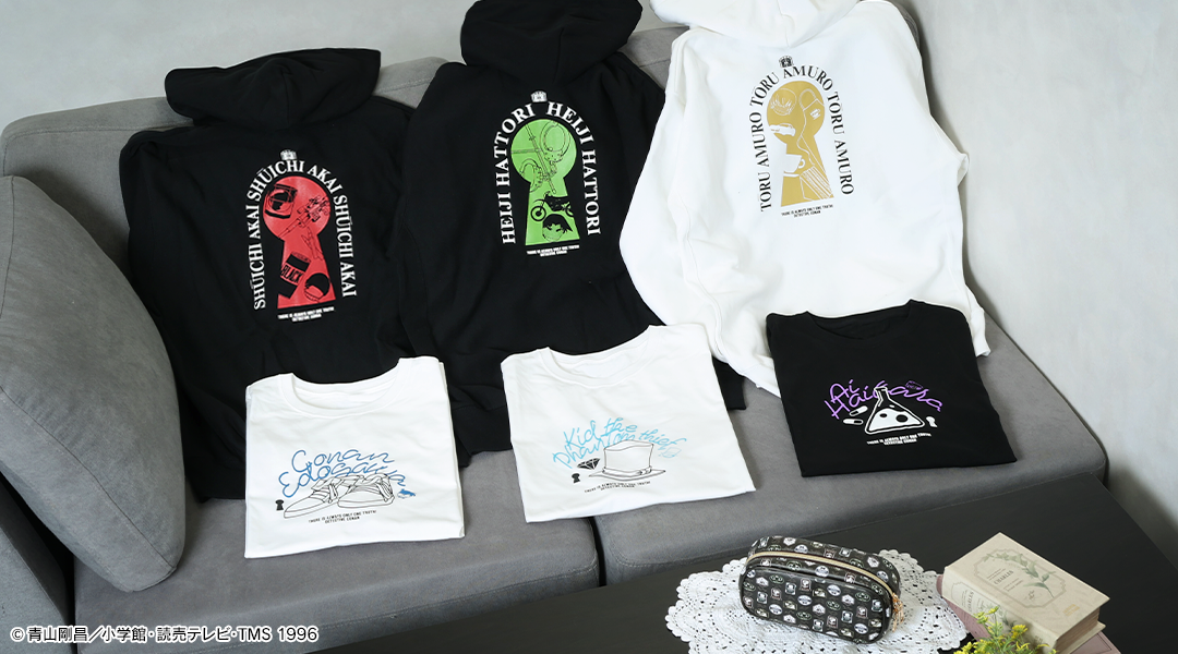 名探偵コナン』から「arma bianca」 × 「アニメイト」の共同ブランド