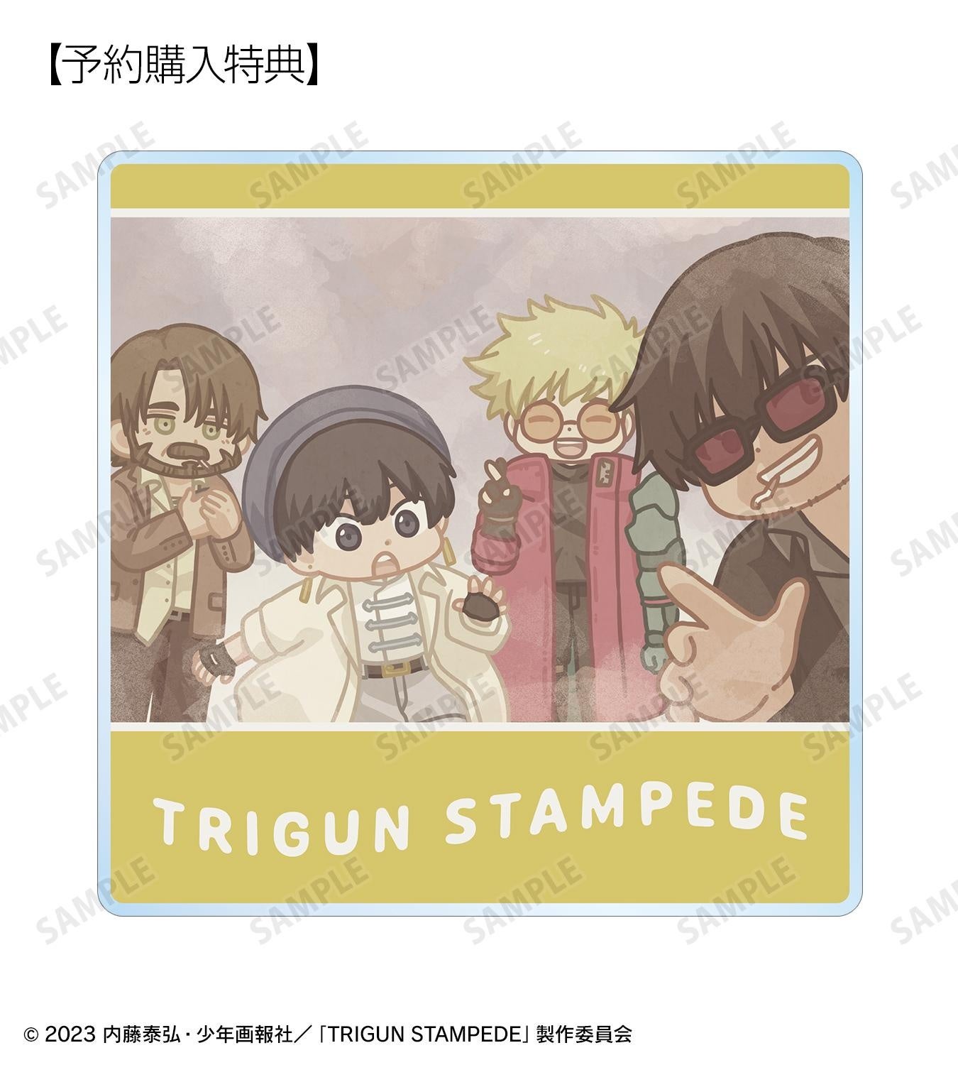 TVアニメ「TRIGUN STAMPEDE」のトレーディング ゆるコマ マット