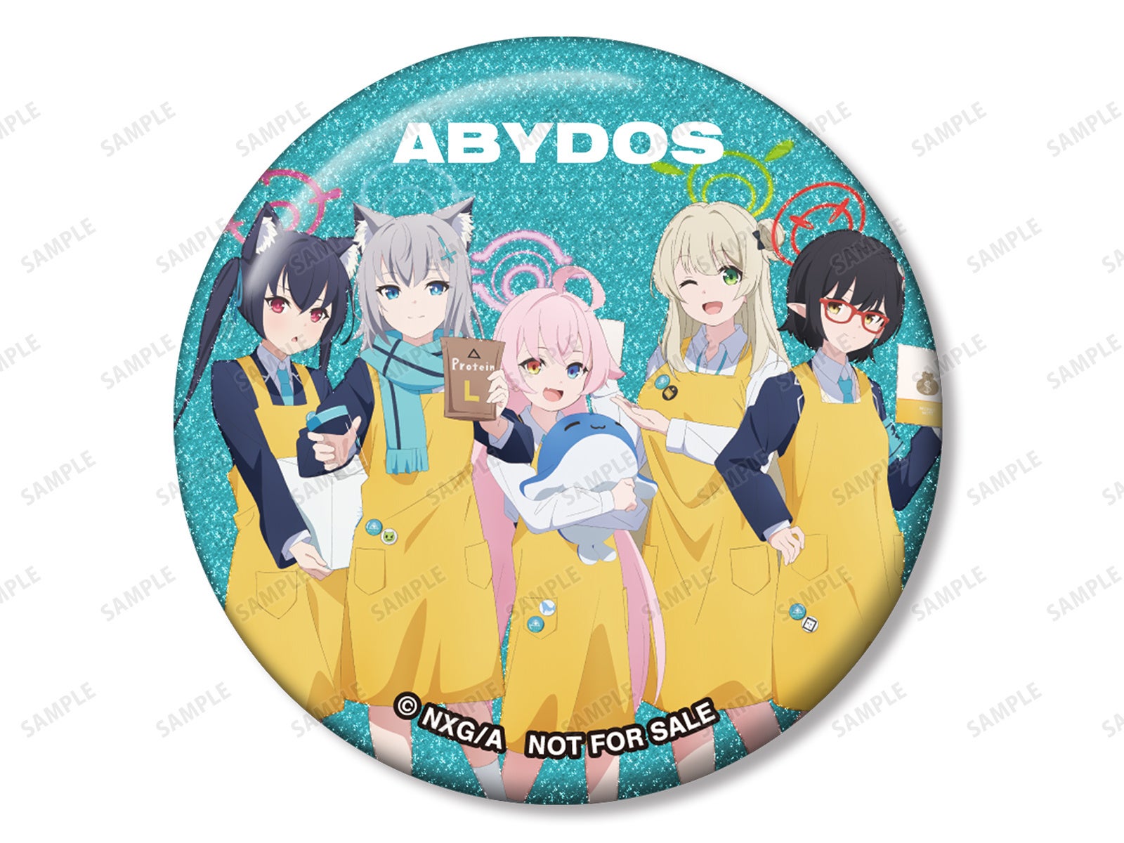 はなめ 　ミア　コミケ缶・ロフト缶 学園アイドルマスター mitamemo缶バッジ