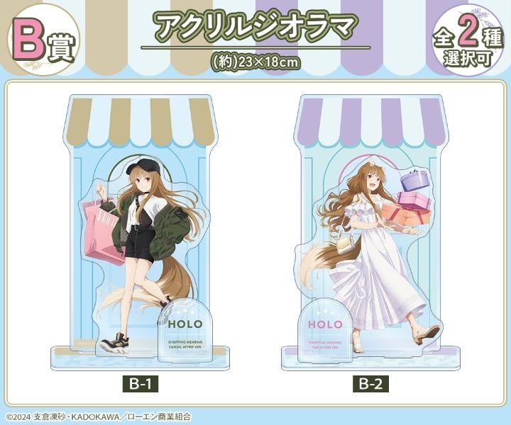 狼と香辛料 ドロードロー オンライン くじ A3 マット加工 ポスター 全8種 TVアニメ『狼と香辛料 MERCHANT MEETS THE WISE WOLF』描き