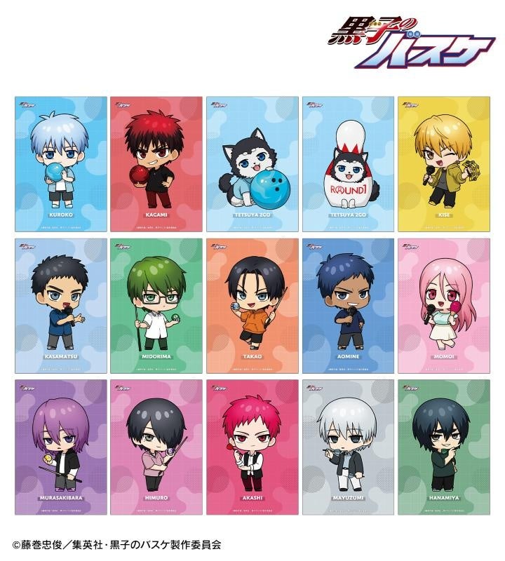 黒子のバスケ』×「ROUND1」のコラボレーションアイテムの受注を開始