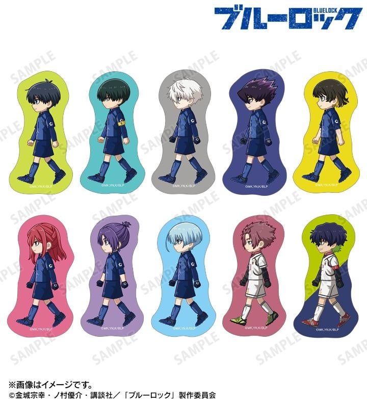 TVアニメ『ブルーロック』のトレーディング ちびとこ グリッター缶