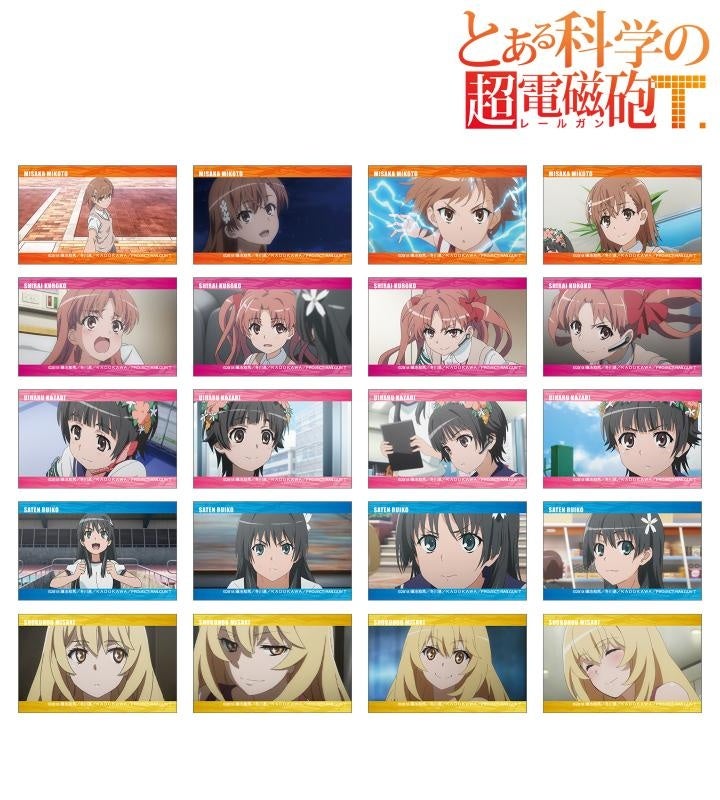 とある科学の超電磁砲T』のトレーディング 御坂美琴オンリー 場面写