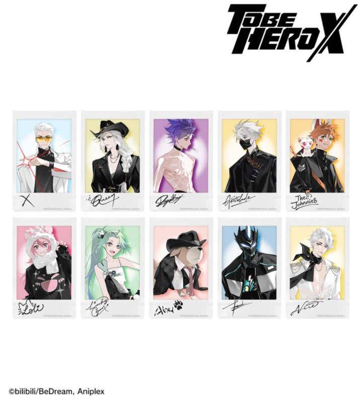 アニメ「TO BE HERO X」の商品6種