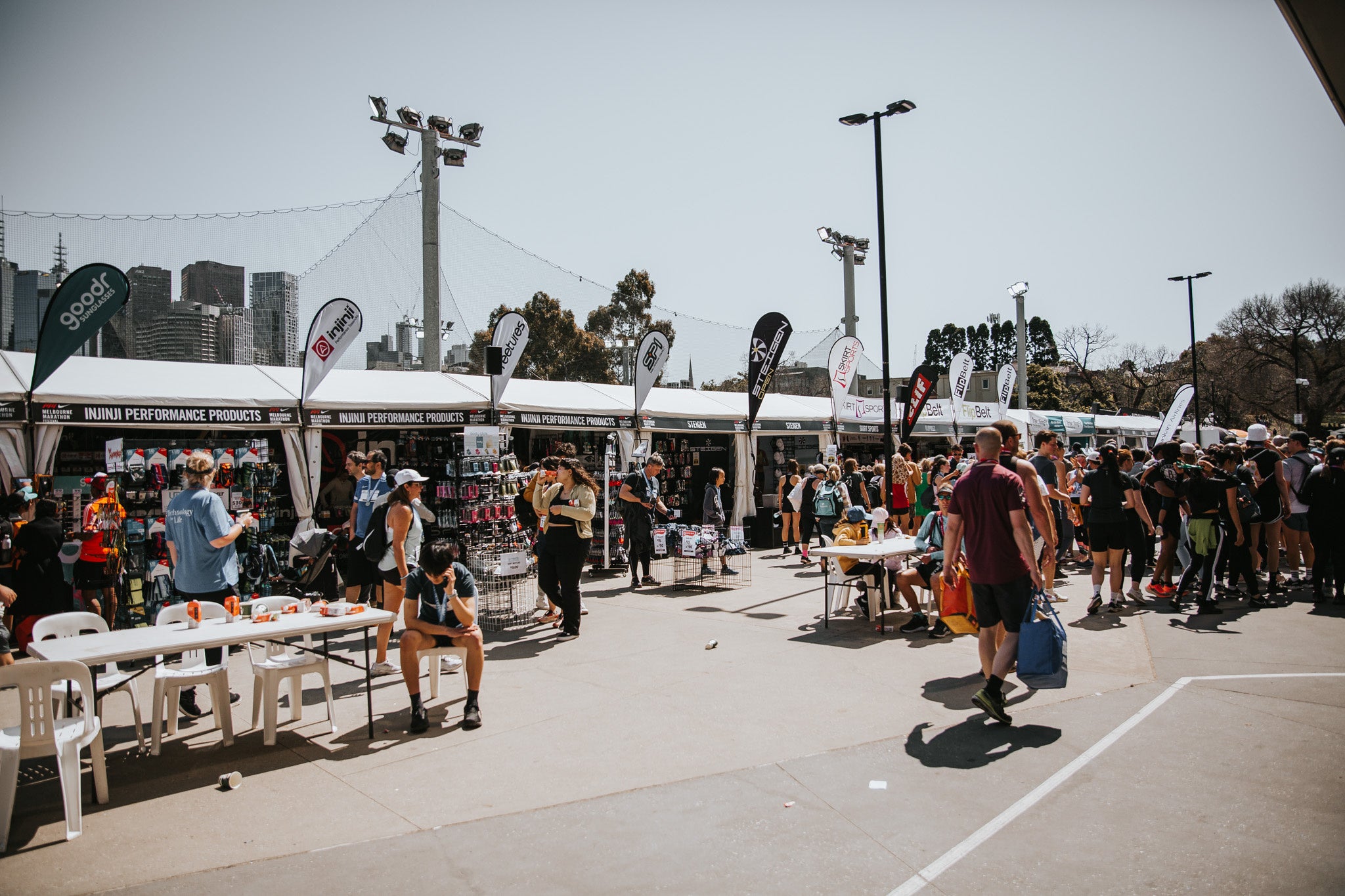 メルボルンマラソンEXPOの様子