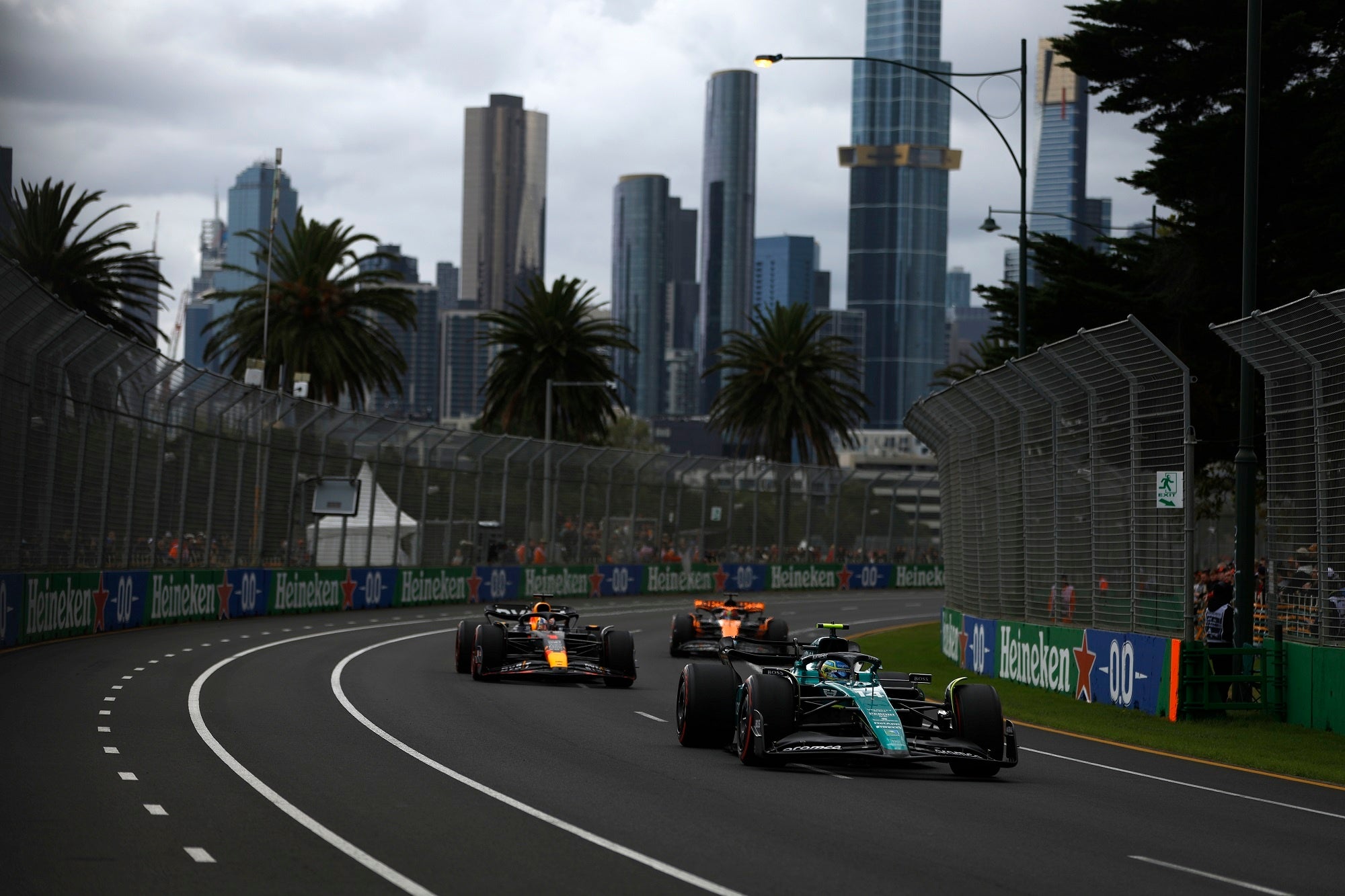 メルボルンの中心部から大変近いレース会場　©AGPC