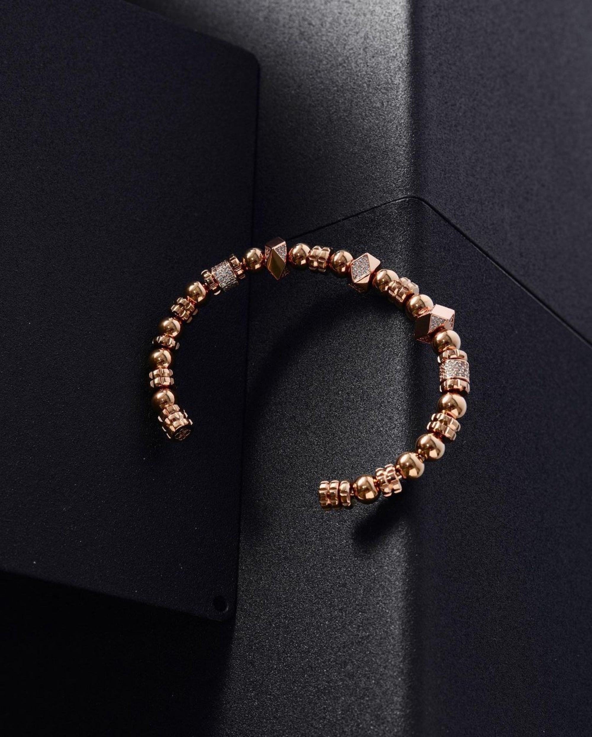 Golden Concept★ローズゴールドカーボンのバングルブレスレット Bangle - Rose Gold Carbon – ゴールデンコンセプト公式サイト