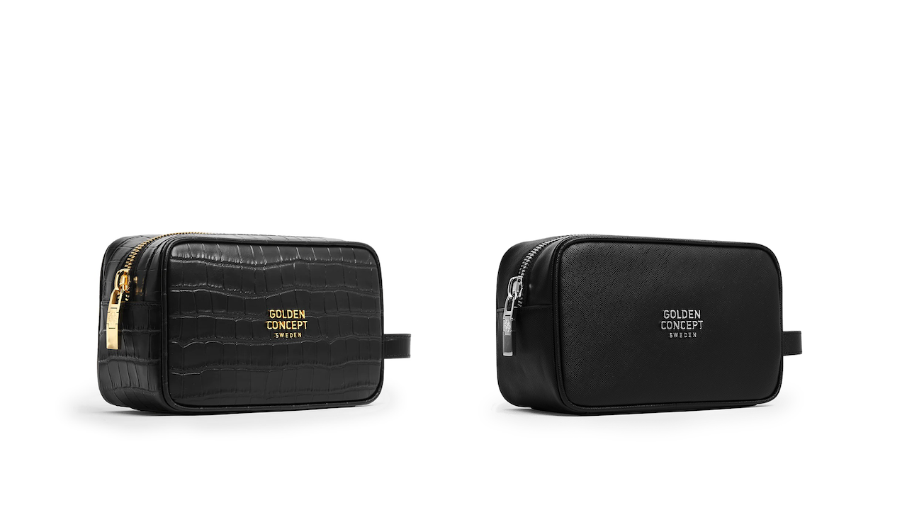 （左）クロコエンボスレザー（右）サフィアーノレザー