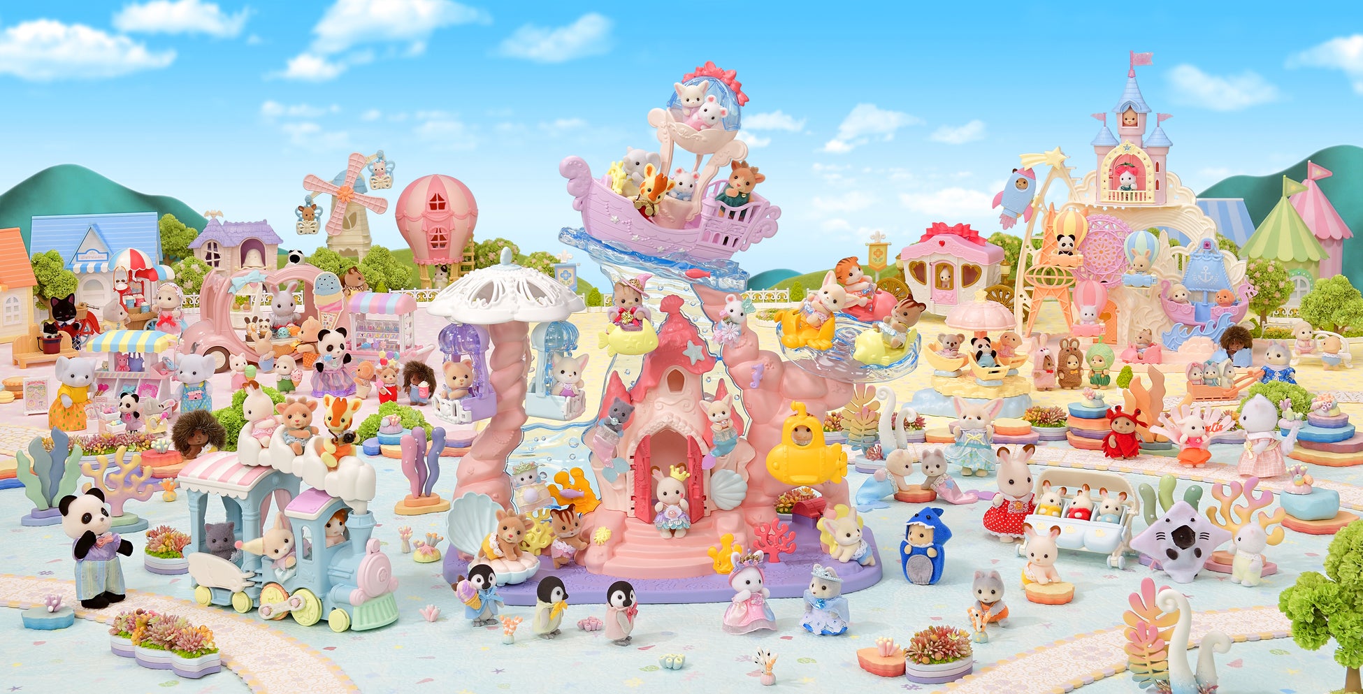 あつめてかわいい ゆうえんちシリーズ