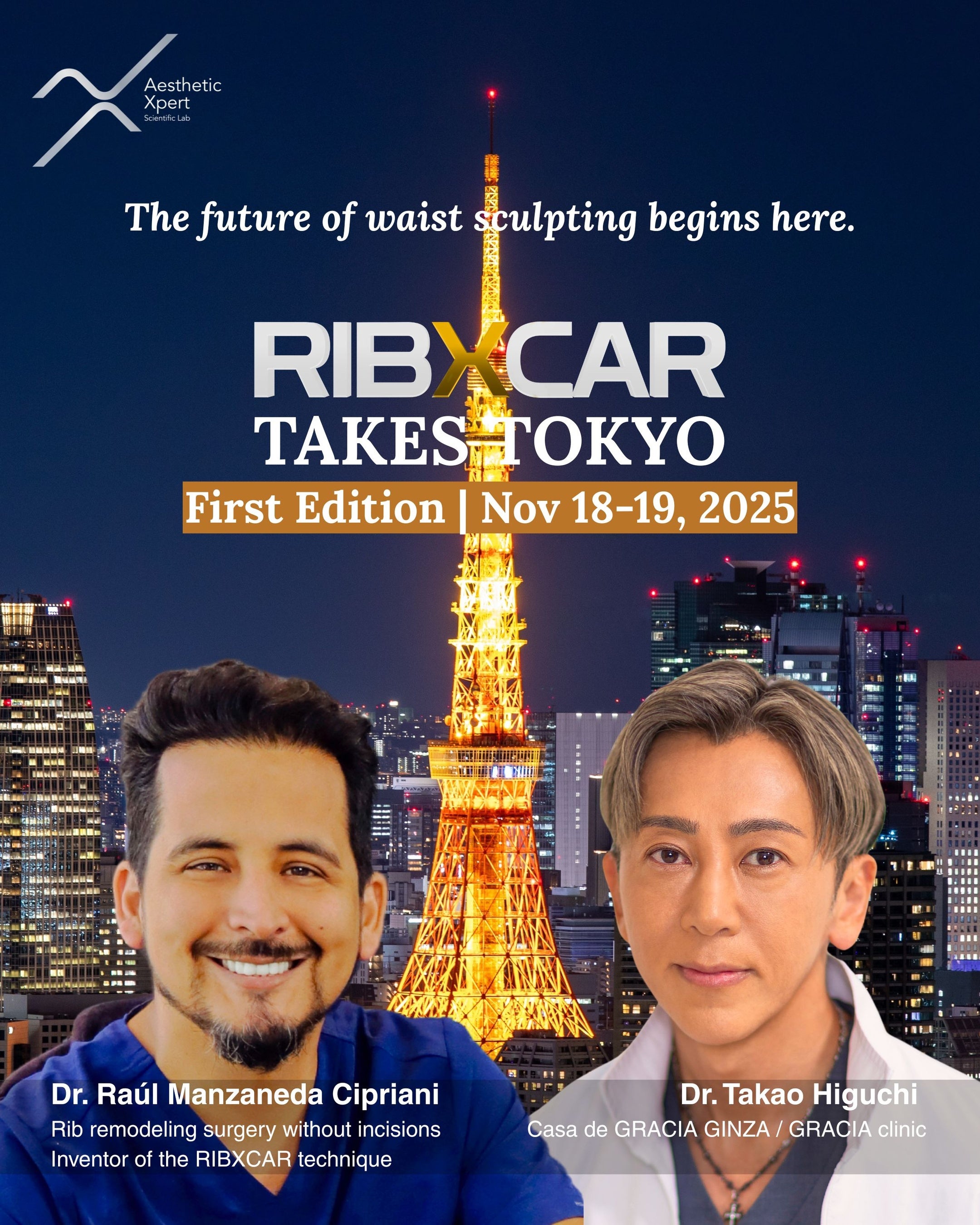RIBXCAR TAKES TOKYO ～世界最先端の肋骨リモデリング術セミナー、日本
