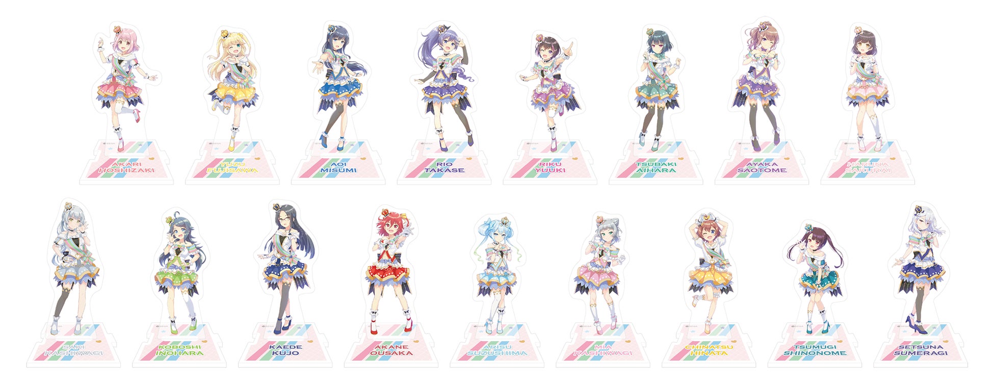 オンゲキ 6th Anniversary Live キャラクターPOPスタンド オンゲキ 6th Anniversary Live ~Individual on parade
