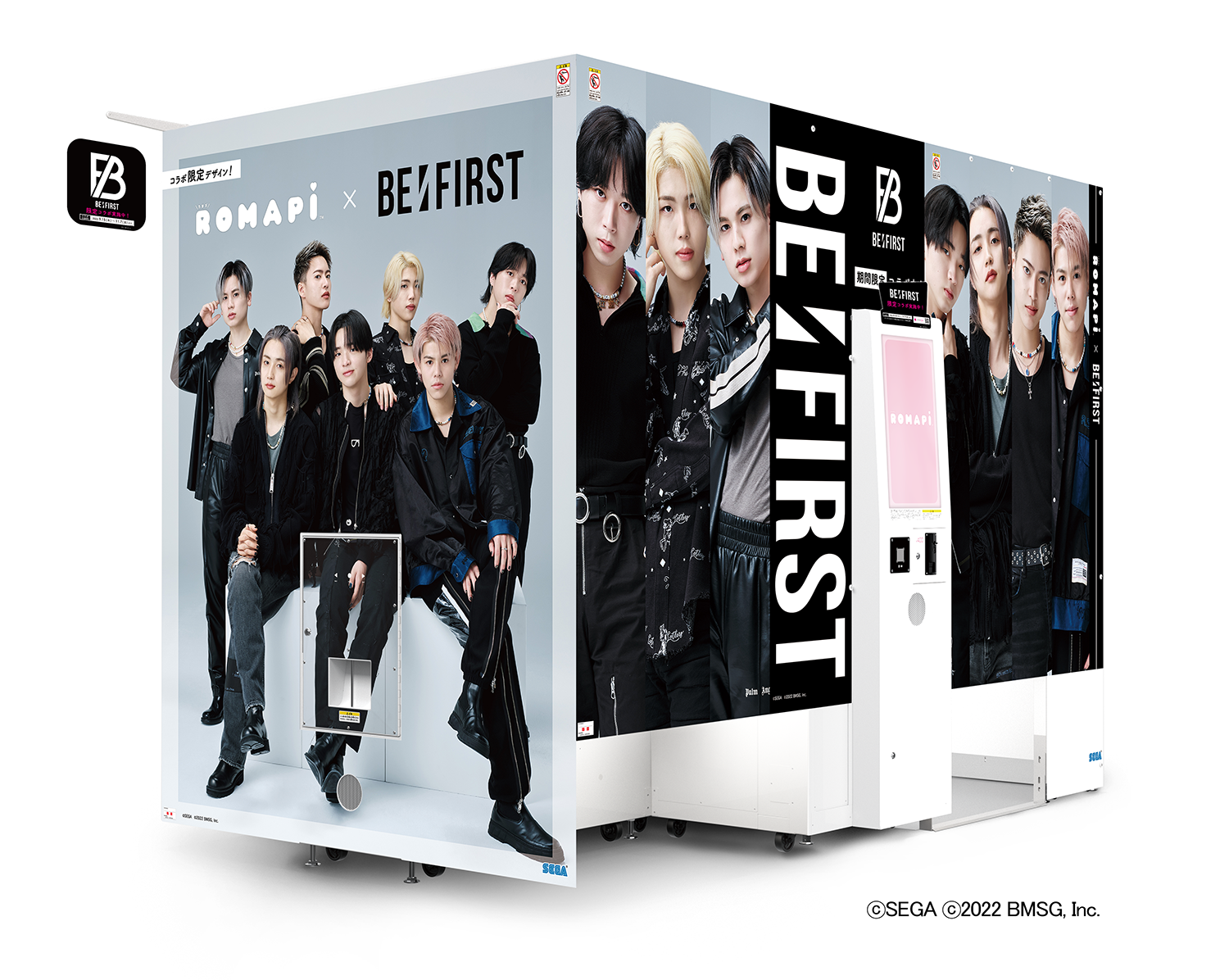 BE:FIRSTのメンバーと一緒にプリクラ撮影できる！？セガの