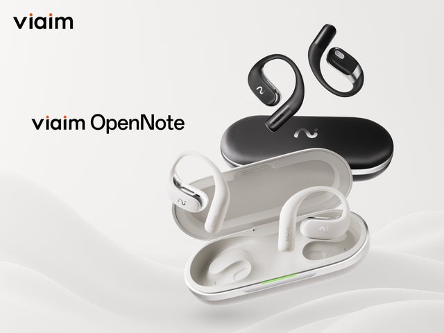 新登場 AI搭載オープンイヤー型イヤホン「viaim OpenNote(オープン 新登場 AI搭載オープンイヤー型イヤホン「viaim OpenNote(オープン