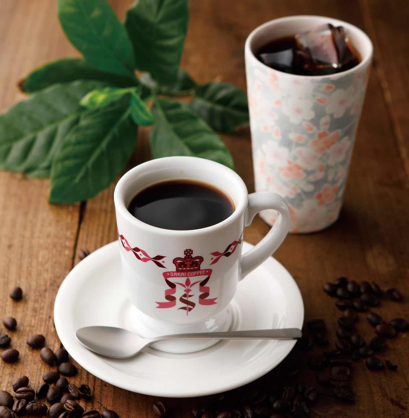 「ブレンド珈琲」540円 「アイス珈琲」540円