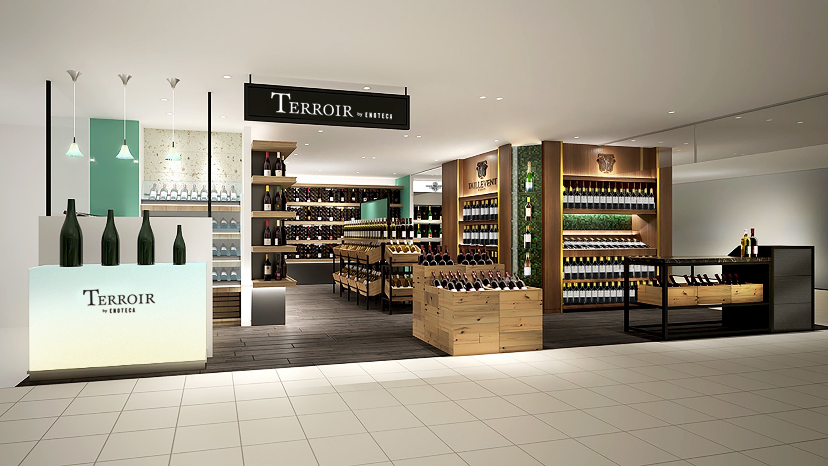 「テロワールbyエノテカ　大阪髙島屋店」（イメージ）
