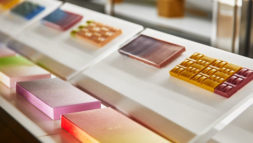 12種類の味わいを楽しめるイロドリチョコレート