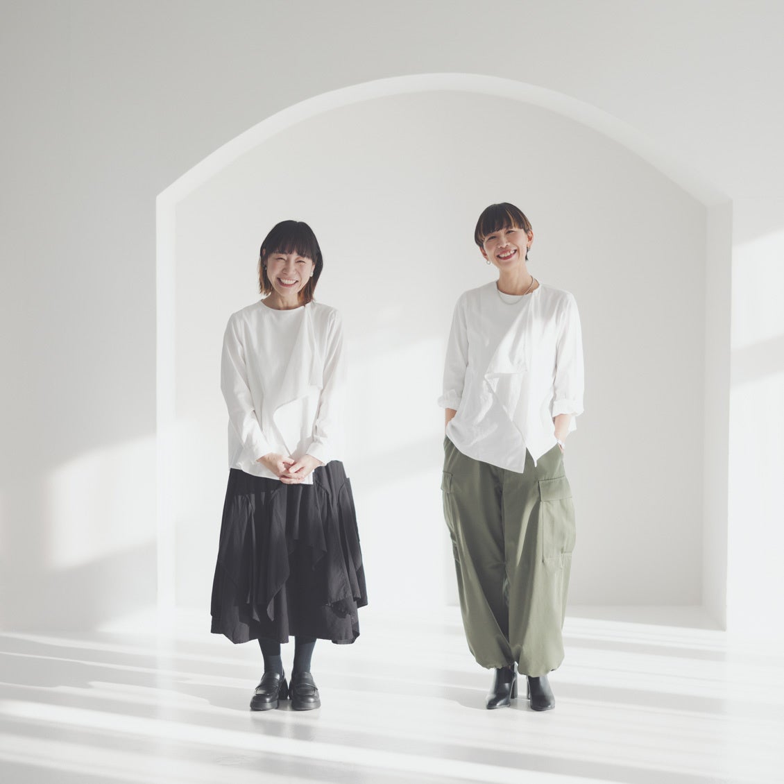 「hope」は二人の出会いから始まった(右)佐藤友子氏│(左)山口絵理子