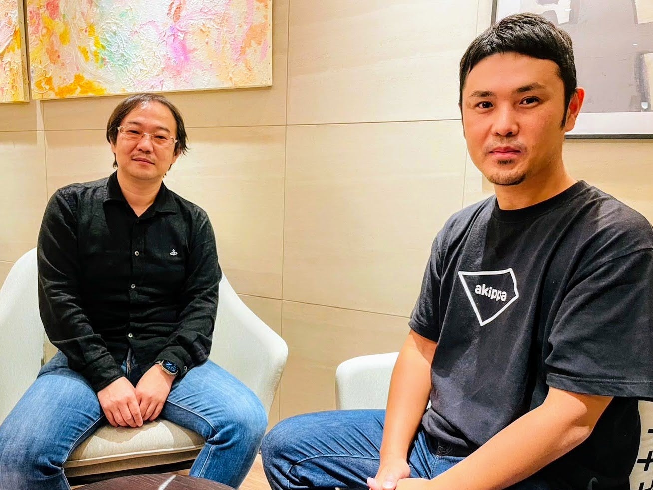 左：白石氏、右：井上