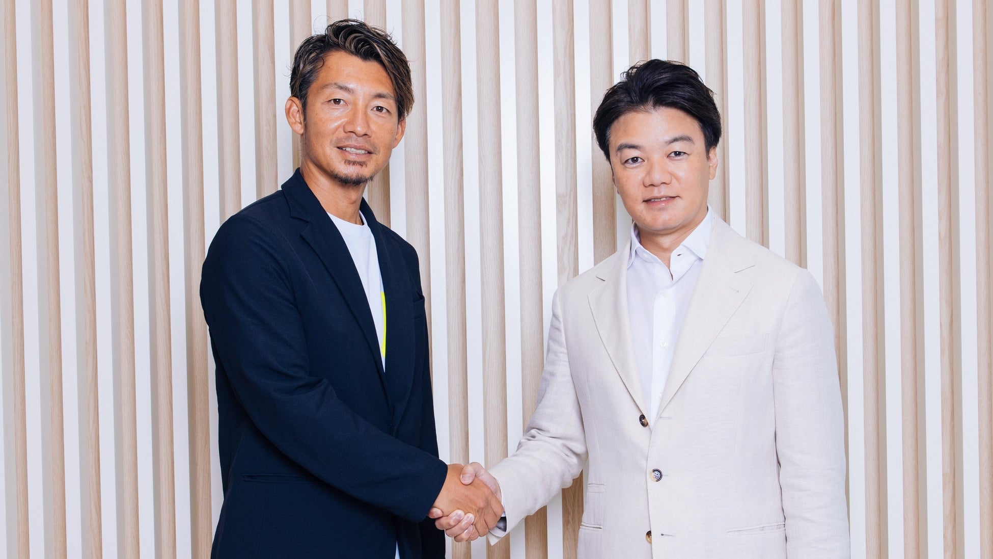 写真左:鳥谷 敬 氏 / 写真右:元榮 太一郎